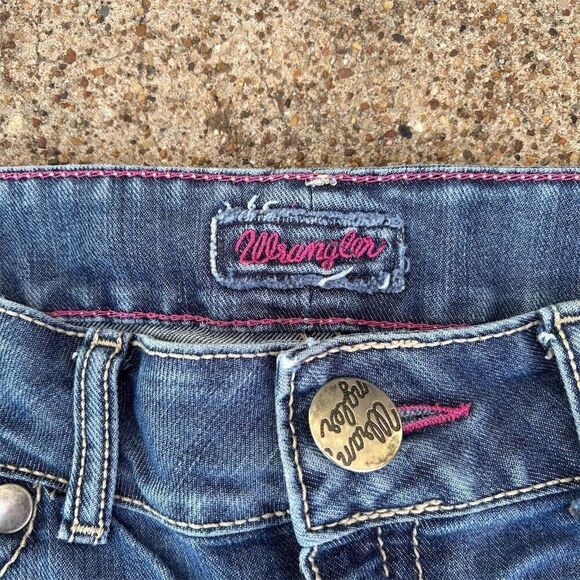Wrangler Women's‎ Bootcut Jeans Size 7 Blue Mid-Rise 5-Pocket Design - Picture 6 of 6